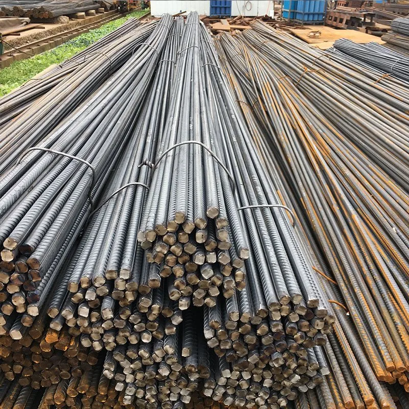 HRB400 HRB500 Gr40 Gr60 6mm 8mm 10mm 12mm 14mm 16mm 18mm 20mm 22mm 25mm 28mm 32mm 36mm 40mm Concrete Reinforced Hot Rolled Deformed Steel Rebar Bar