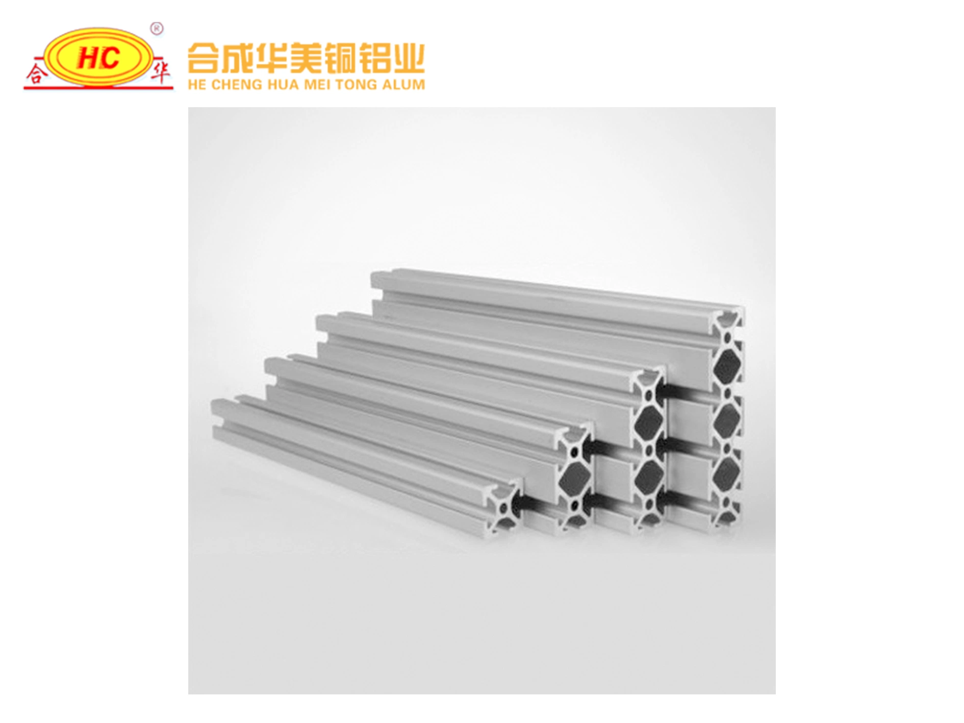 Aluminium Alloy T-Slot V-Slot Profile Machinery Parts for Machines and Shelf