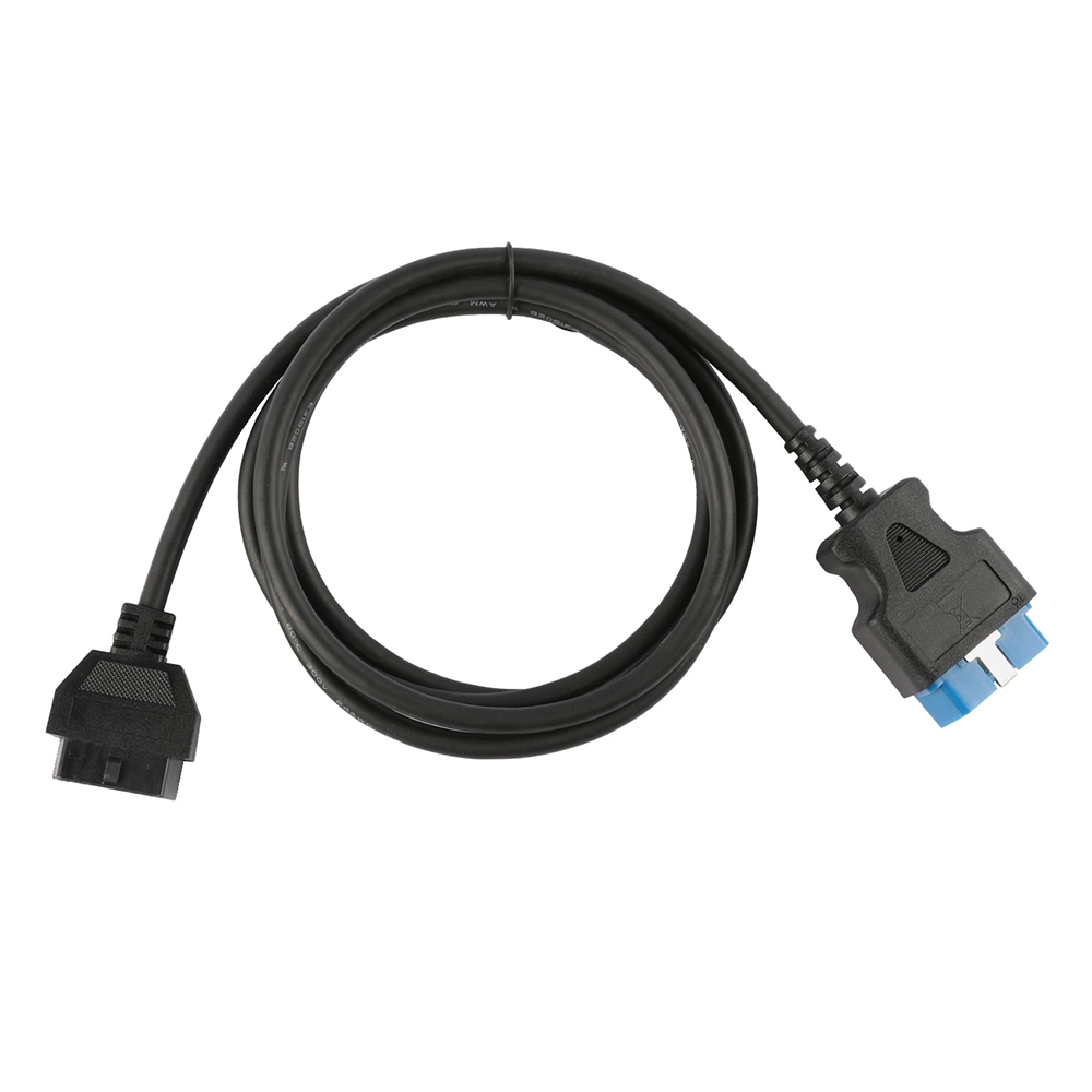 OBD2 OBDII 16 Polo J1962 24V Macho a hembra cable redondo de extensión