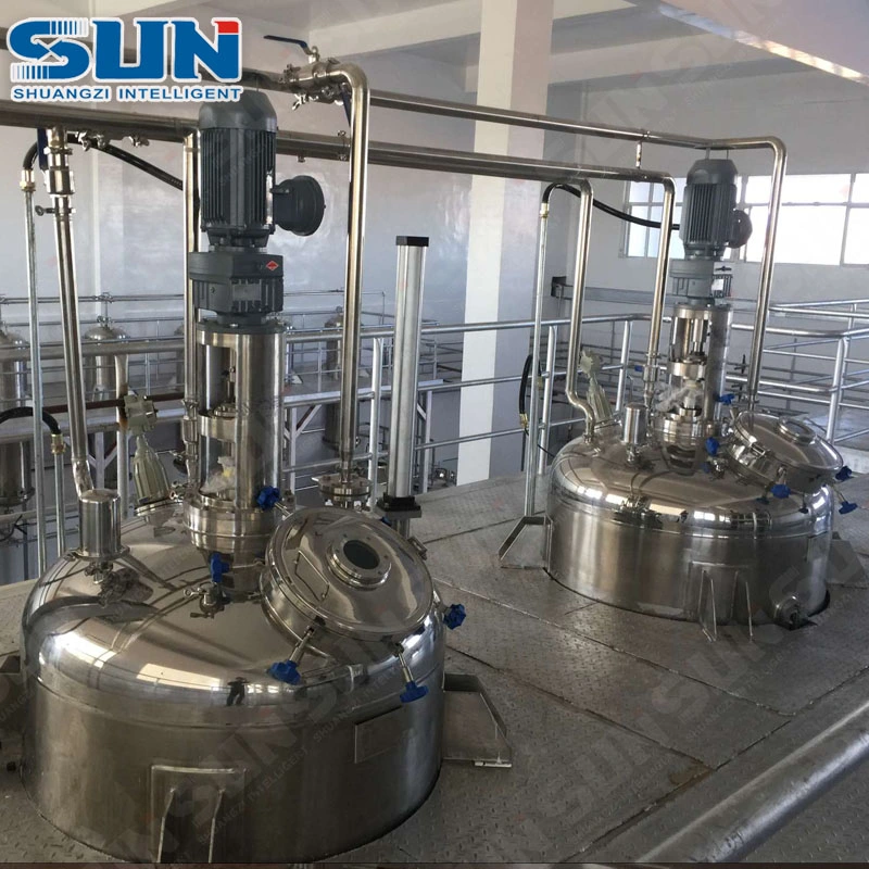 5000L Jacketed Heating Chemical Stirred Tank Reactor with ASME Certificate