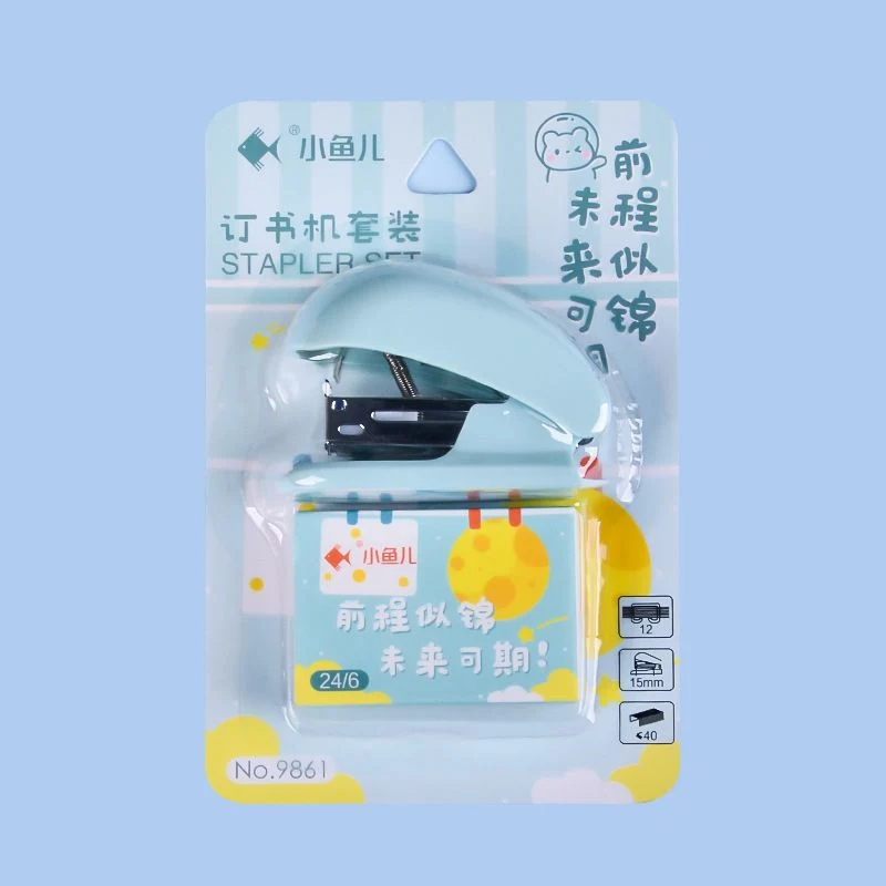 Office Supplies Color Cute Kawaii 10 Conventional Stapler Stationery Wholesale/Supplier