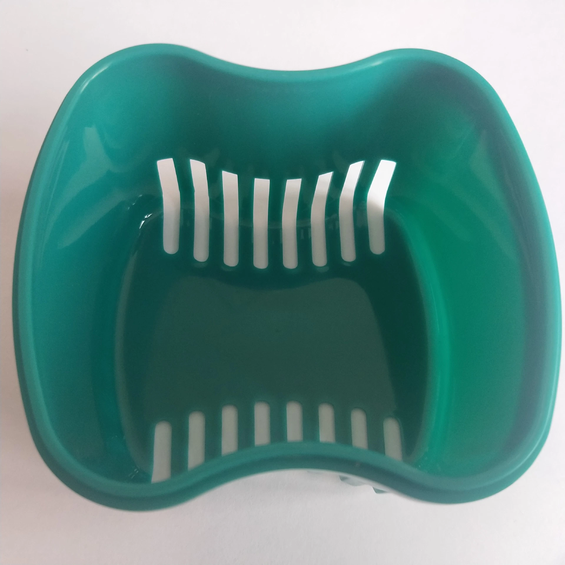 Caja dental con soporte para dentaduras de canasto para viajes, caja de limpieza de retenedor