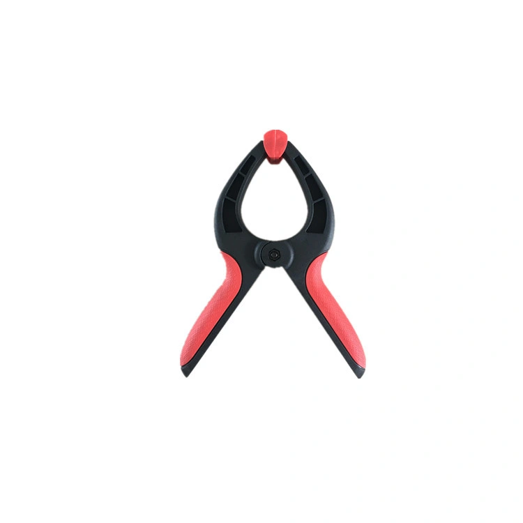 3 Inch Non-Slip Double-Color Handle Spring Clip a-Type Clip Plastic Nylon Clip Woodworking Photography Tool Model Tent