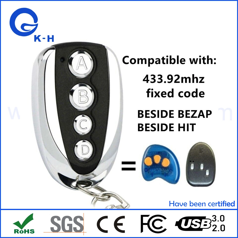 433MHz Remote Control Rolling Code Garage Door Opener Learning of Remote Host