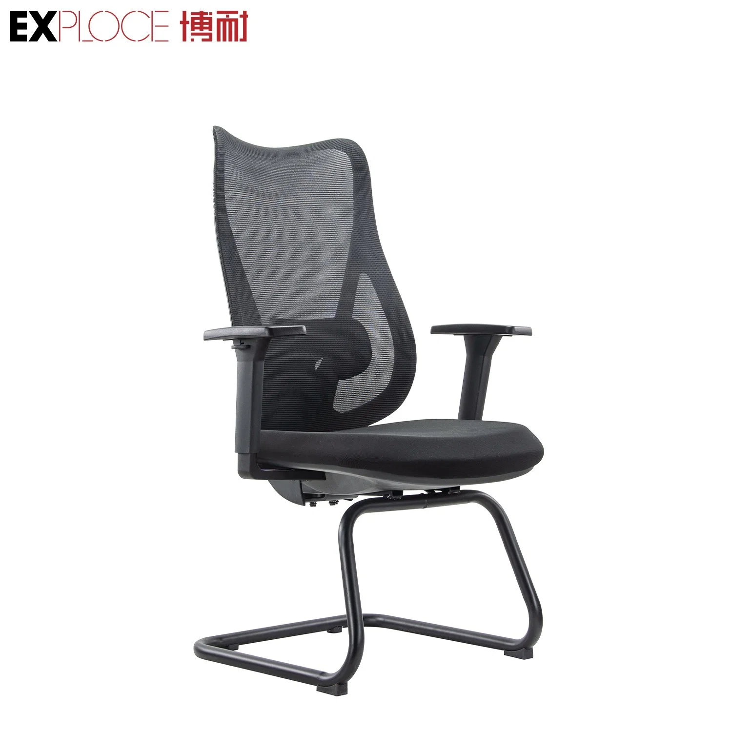 MID Black Mesh Sitz Executive Message Kunststoff Swivel ergonomische Konferenz Computer Gaming Moderne Möbel Büro Form Schaumstoff Stuhl