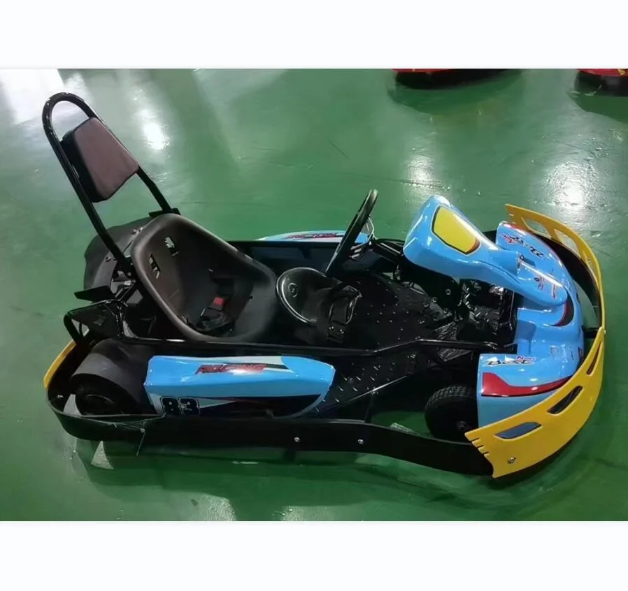 Commercial Amusement Parenting Style Double Seat Battery Electric Go Kart Cars for Adult and Children