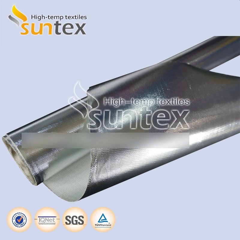 Double Side Woven Fabric Aluminum Foil Fiberglass Cloth