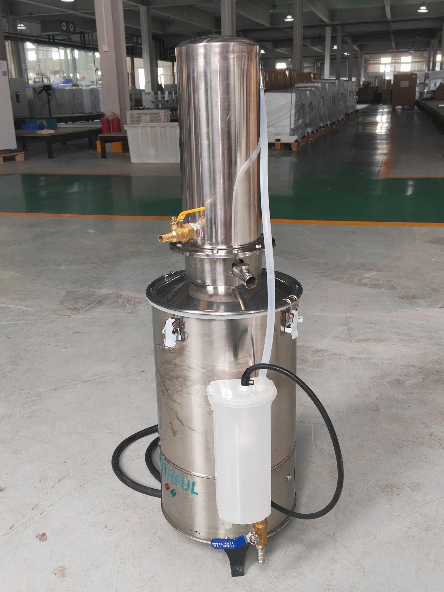 5L 10L 20L Water Distiller, Stainless Steel Laboratory Distilled Machine