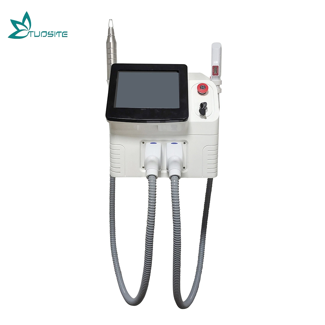 Portable Carbon Peeling ND YAG Laser Freckle Removal IPL Opt Elight Permanent Hair Removal Beauty Machine