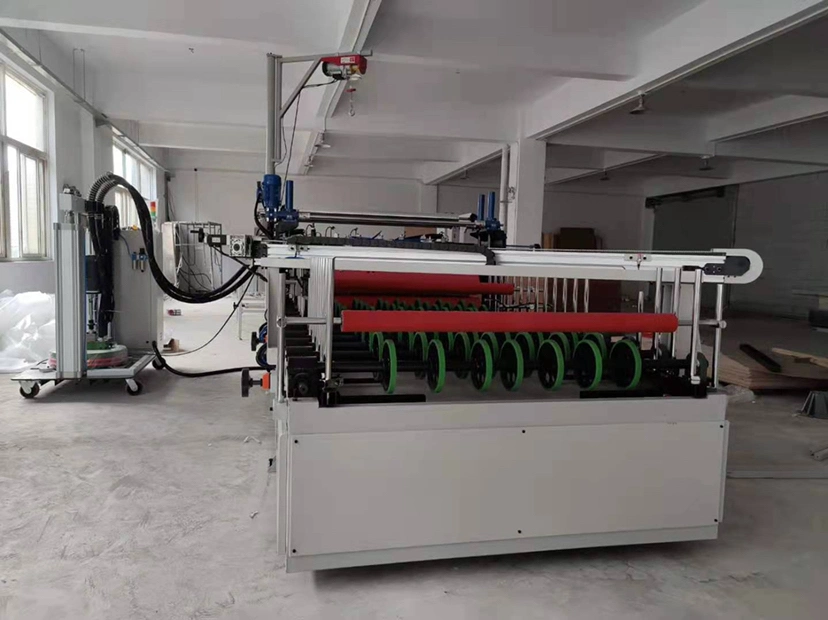 PUR High Glossy PVC Film PUR Hot Glue Laminating Machine for Lightboards Composite Boards