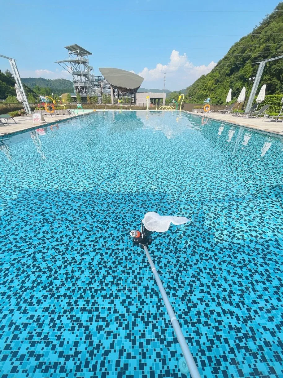 حوض سباحة قوي PVC ومكيفات كهربائية من الفولاذ المقاوم للصدأ السباحة فرشاة تنظيف حمام السباحة