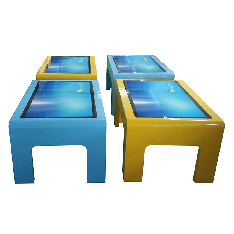 Cheap conférence interactive de 43 pouces Multi-Touch Table à café pour la présentation ou les jeux