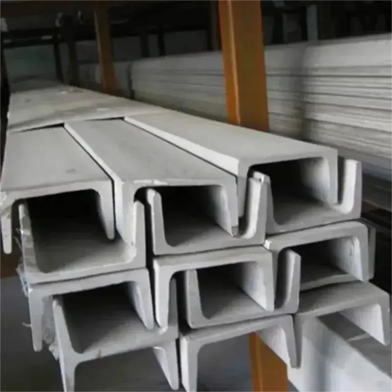 Steel Channel Stainless Steel 304 316 Galvanized C Channel Steel Price for Sale