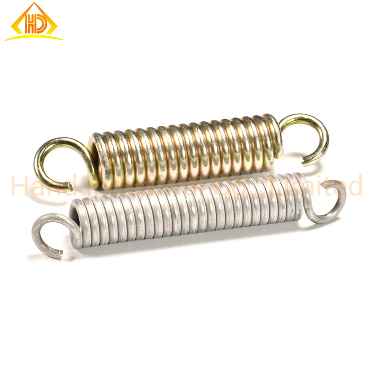 Factory Price SS304 Music Wire Steel Wire Dia 0.5mm 1mm 2mm Extension Tension Spring