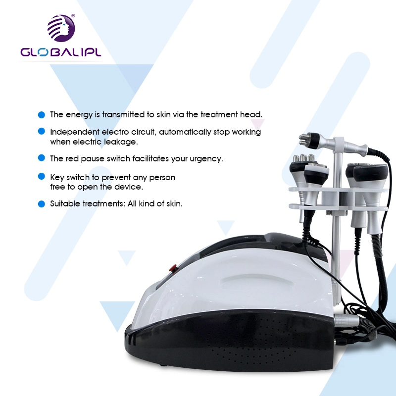 Body Slimming Vacuum Cavitation RF Machine for Face Lifting Wrinkle Removal