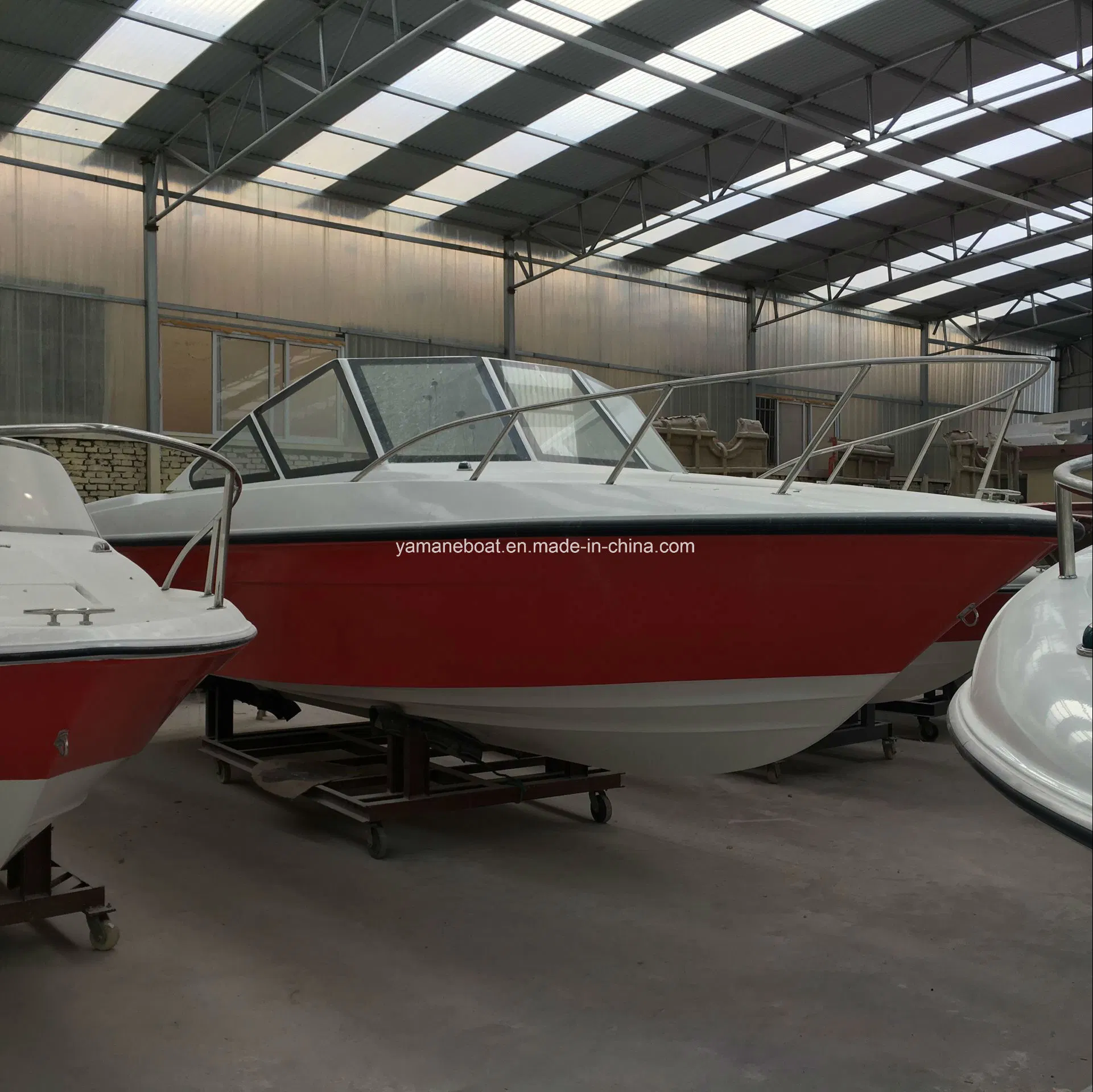 7.6m Motor Speed Fiberglass Passenger Boats