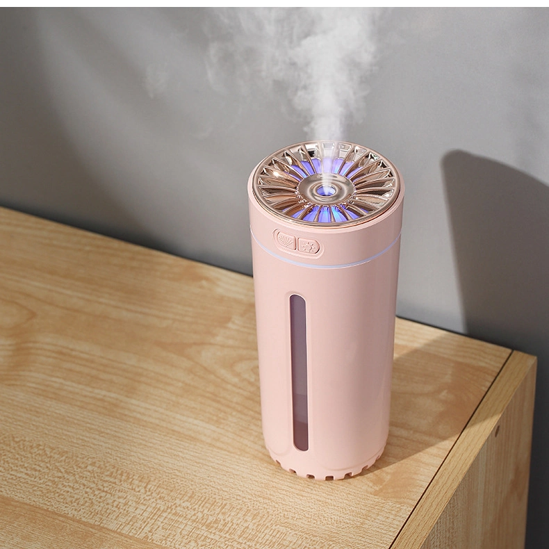 Oabes Bougie LED Lumière Humidificateur à Brume Ultrasonique Cadeau de Noël