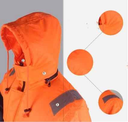 Eis-Fishing-Anzug Jacke Flotation Tonnen von Taschen Wasserdicht Gear Angeln Wader und tragen Angeln und Flotation Anzüge