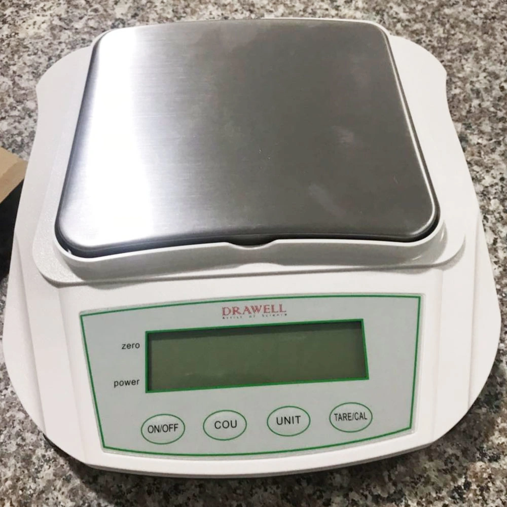 Yp Series Weighing Scale Rechargeable Battery LCD Display 0.01g Plastic Yp Balance Weighing Scale