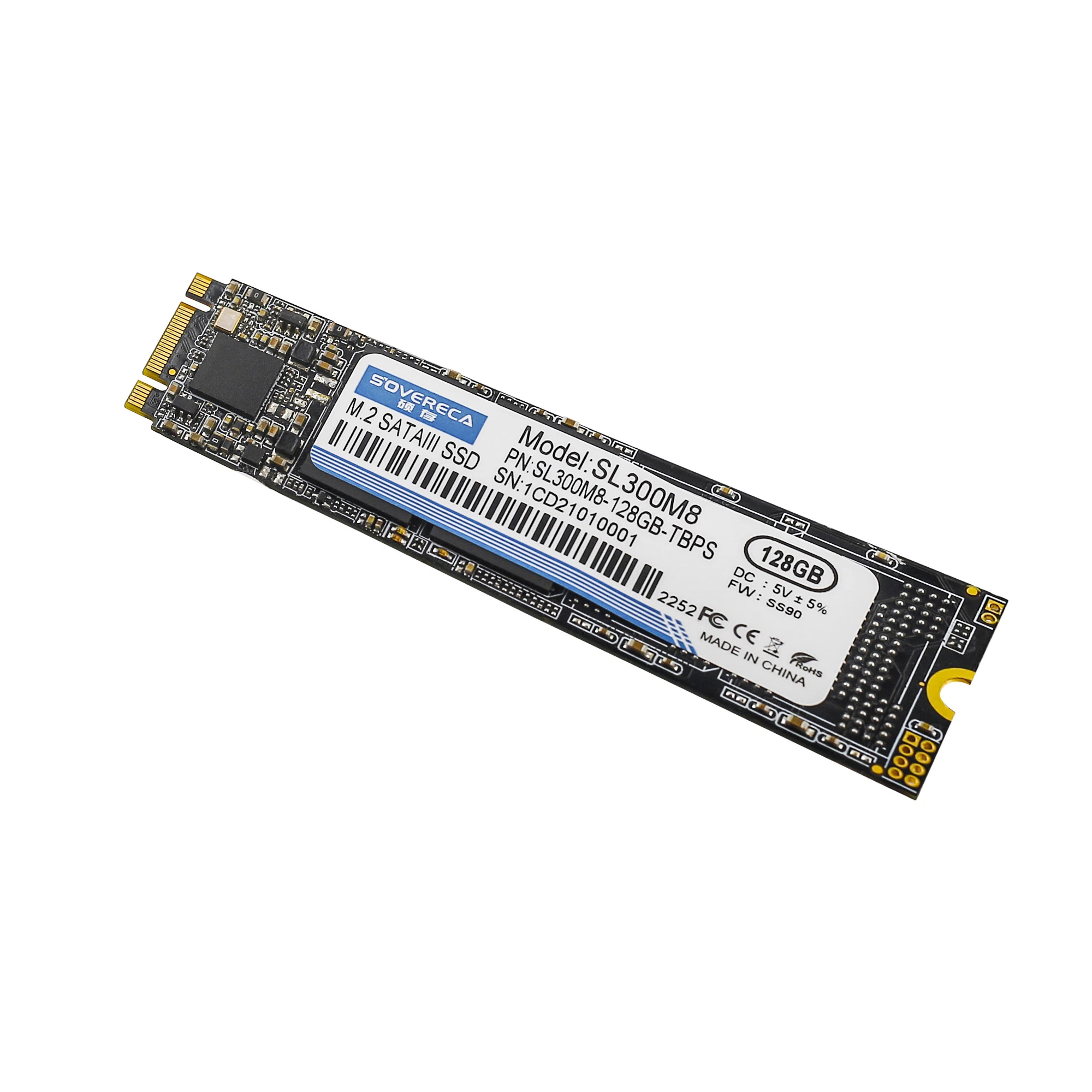 قرص صلب مخصص SATA III PCIe 3.0 Interface 2240/2260/2280 TCL NAND M. 2 SSD سعة 512 جيجابايت