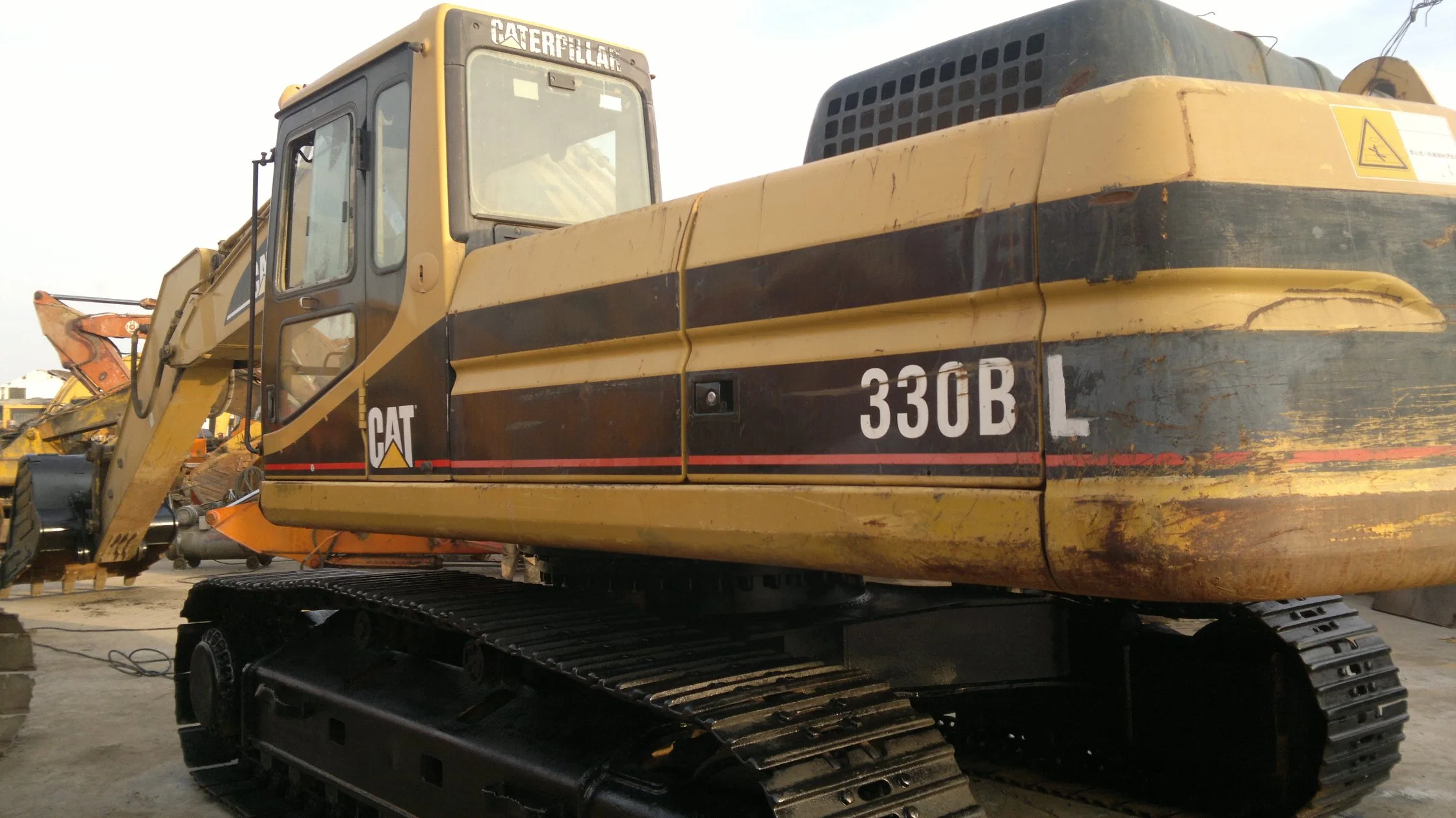 Máquina pesada Cat 330bl máquina usada excavadora de cadenas Digger Crawler Excavadora