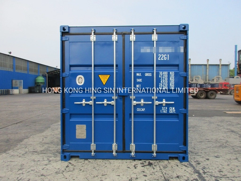 Brand New ISO Standard 20 FT Double Door Shipping Container