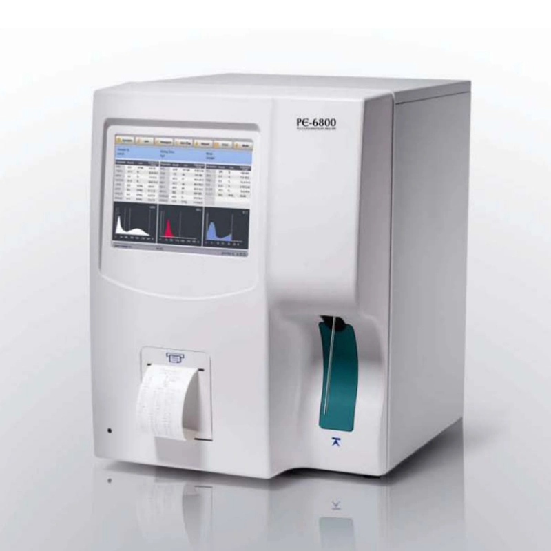 High Quality PE-6800 3-Diff 23 Parameters Hematology Analyzer with CE