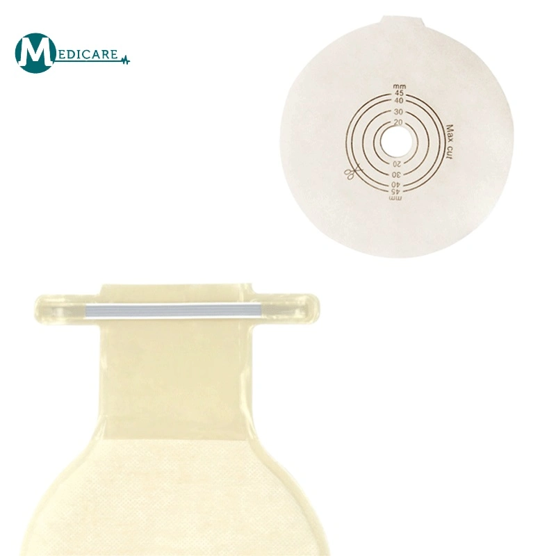 Fabricante de bolso mala direta com colostomia de 60 mm com clipe Colostomia Kit