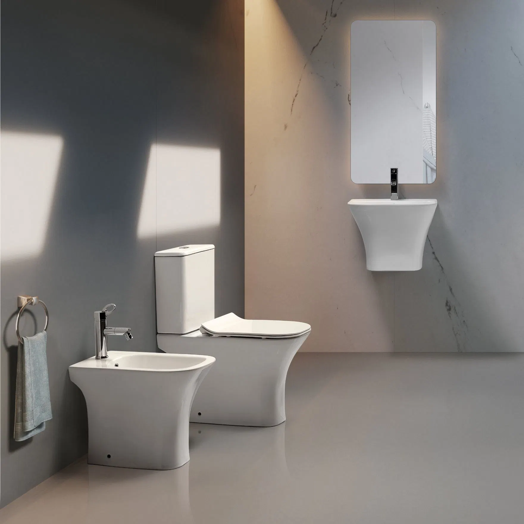 Wholesale/Supplier Bathroom Luxury Sanitary Ware Closet Couple Two Piece Toilet