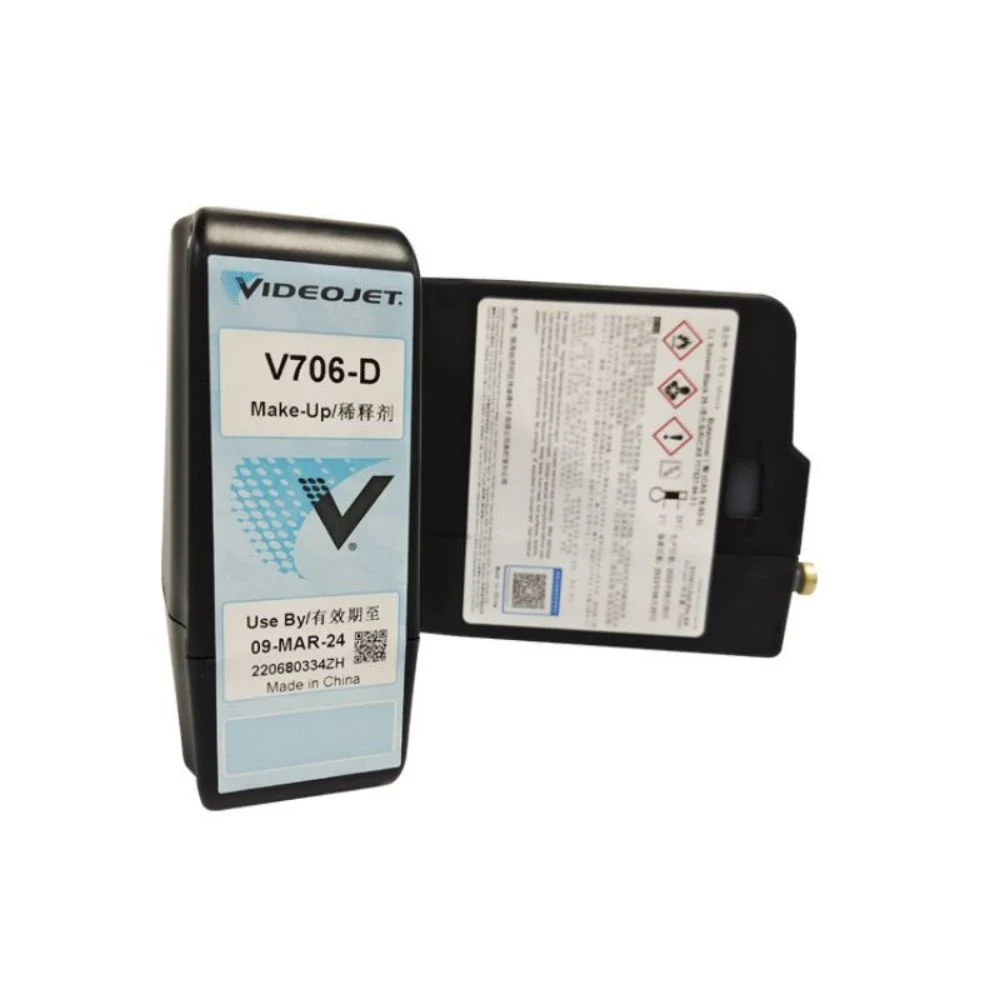 Precio de fábrica original V410-D V7206-D de tinta para impresora de inyección de tinta Videojet 1580 Cij