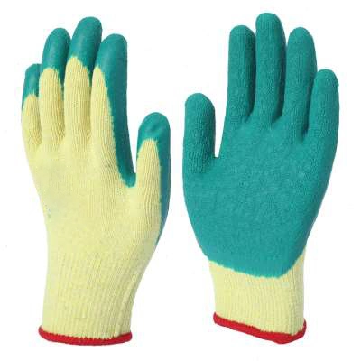 Buen precio recubierto de goma de látex de la mano el trabajo industrial Guantes de trabajo