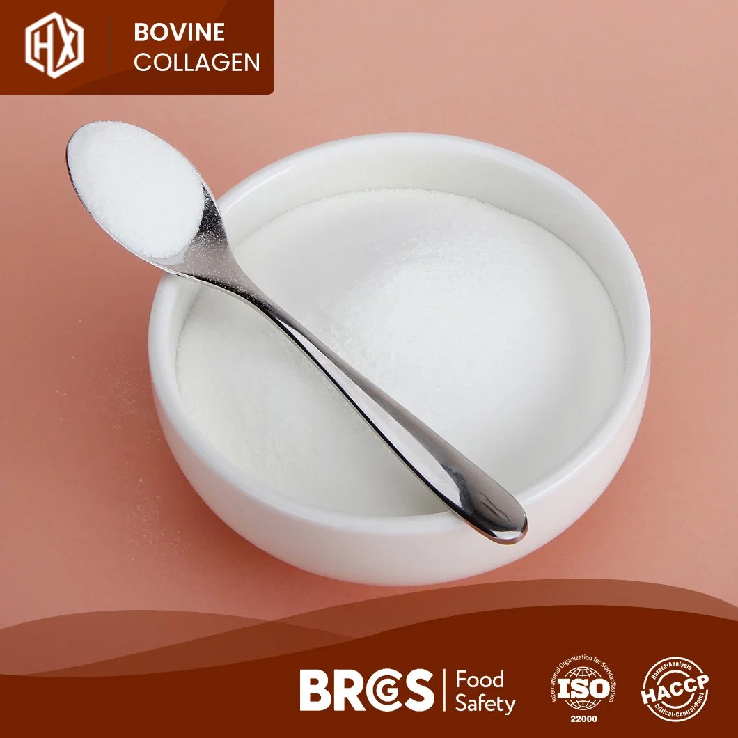 Bovins Haoxiang peptide de collagène Le collagène hydrolysé Masquer le colostrum bovin Poudre Comprimé de la Chine Fabricant Service à guichet unique de l'herbe organiques nourris de peptide de collagène