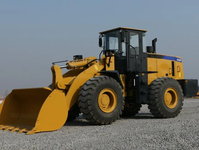 اللودر بعجل المفصلي الصين Sem655D 5ton واسع النطاق