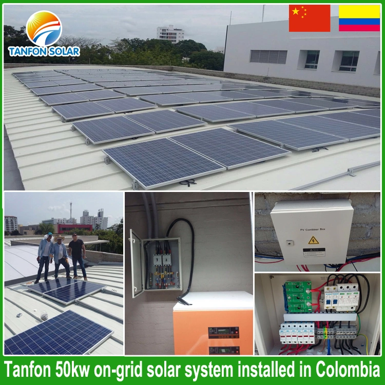 Los sistemas solares Panel solar de 10kw 100kw para el hogar