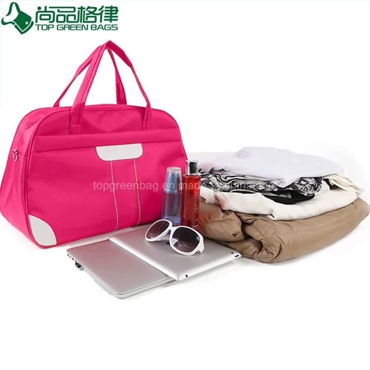 Duffle Bag in Nylon Leather, Fashion Travel Duffel Bag, European Travel Bag