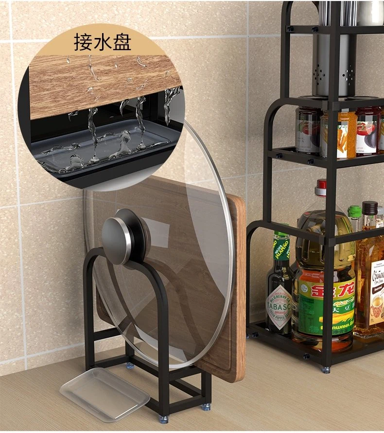 SS304 Storage Rack Multifunctional Spice Rack Bottle Rack