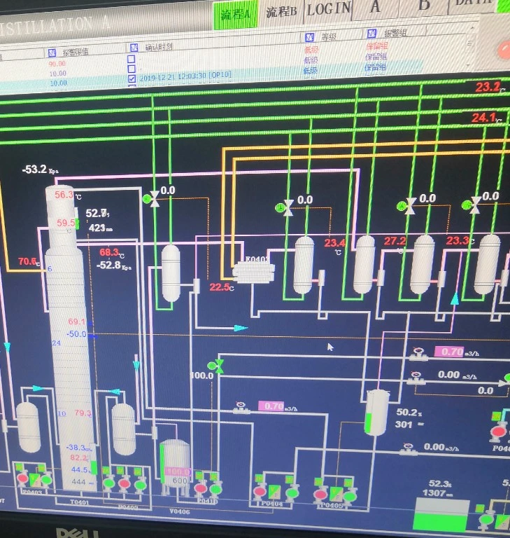 99.9% Anhydrous Ethanol Equipment Distillation Column