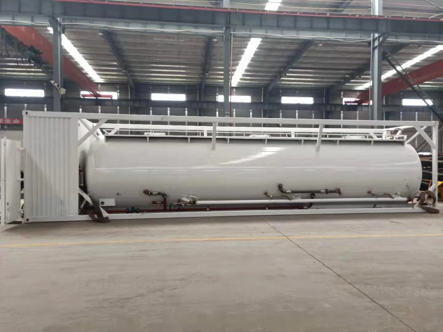 Factory Price 40 Feet ISO Bulk Cement Powder Tank Container for Sale