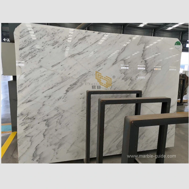 Natural Stone Tesla White Marble Stone for Kitchen/Bathroom/Countertop/Vanity Marble Factory