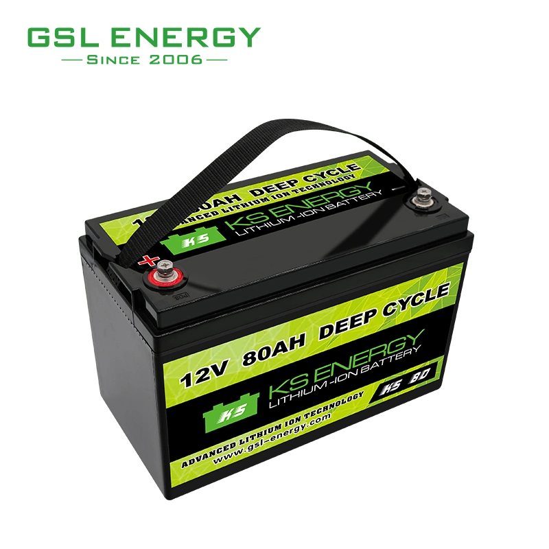 Rechargeable LiFePO4 12V 80ah 100ah 120ah 200ah 300ah Lithium Li Ion Battery Pack >3000 Cycles for Solar/UPS/Motorhome/EV