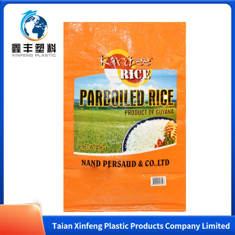 Packaging Bags New Rice Bag Plastic PP Woven Sacks Fashion Bags Customized Design