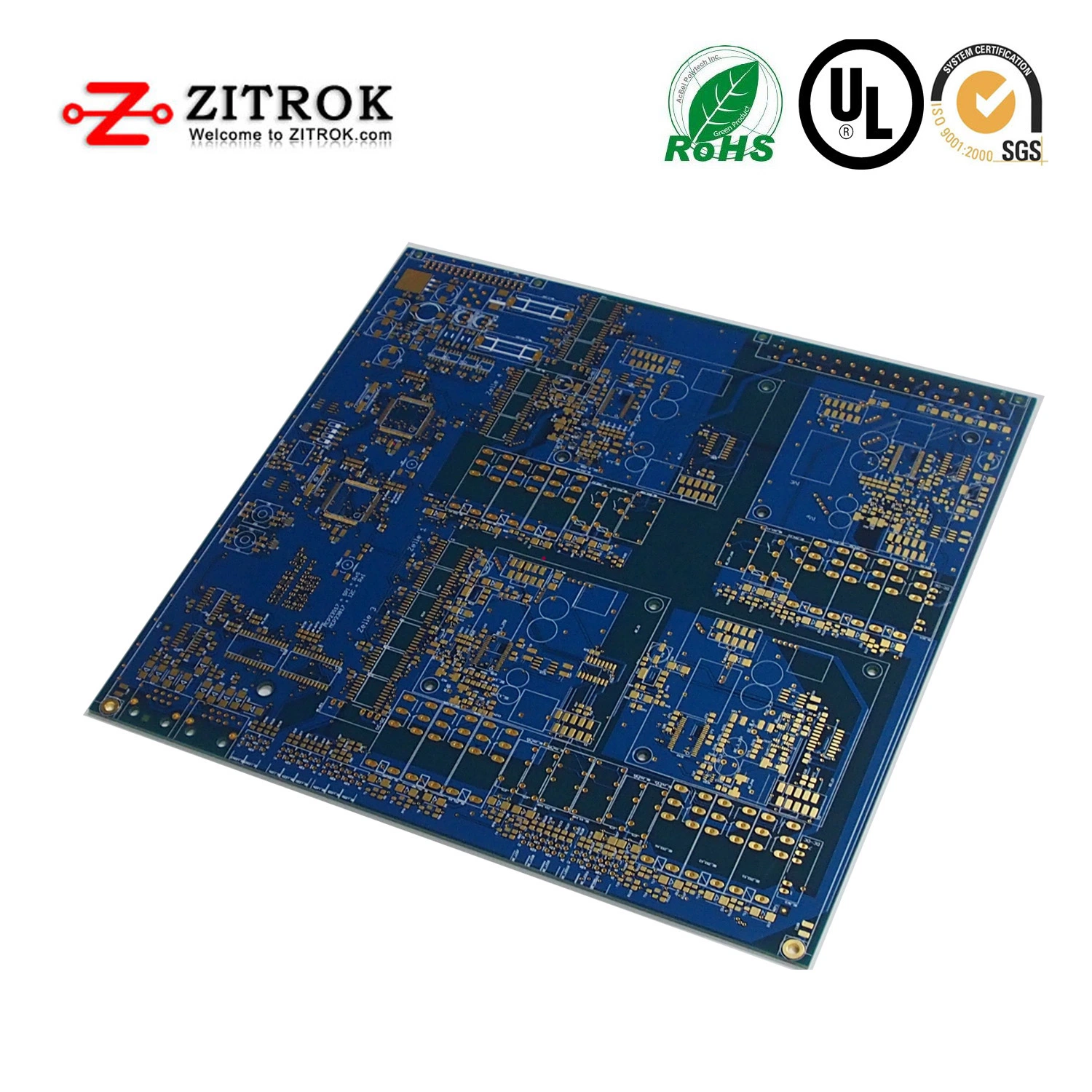 Custom Rogers 4003 RF PCB Supplier, High Frequency Printed Circuit Board EMS PCB Manufacturing