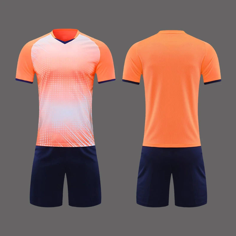 Wholesale/Supplier Soccer T-Shirts Polyester Sports Wear Suit High quality/High cost performance  Football Jersey