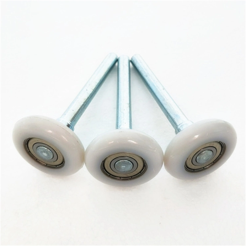 White 6200zz Bearing 46*120mm Nylon Roller Belong Garage Door/Gate Hardware Parts/Accessories Pulley/Roller for Building Materials Door and Window Hardware