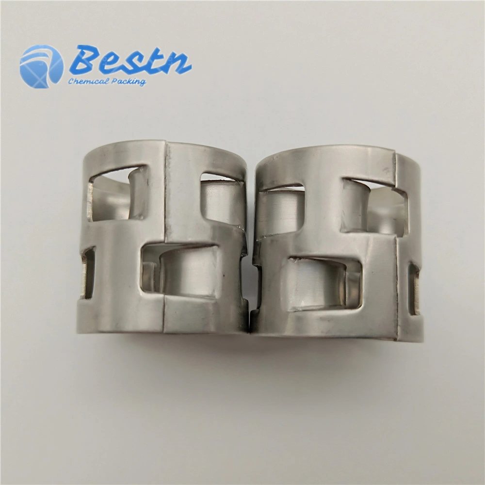 Stainless Steel 304 316 Metallic Material 38mm 50mm Metal Pall Ring