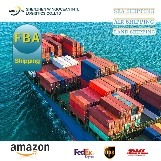 Amazon Fba Freight Agent Door to Door DDP DDU Sea Shipping From China to UK, Germany, France, Spain, Italy