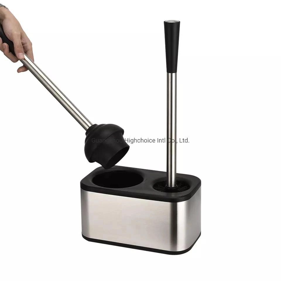 Household Bathroom Toilet Brush Holder with Plunger