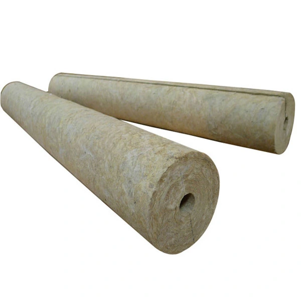 Thermische Isolierung Basalt Faser Rock Wolle Rock Wool Pipe