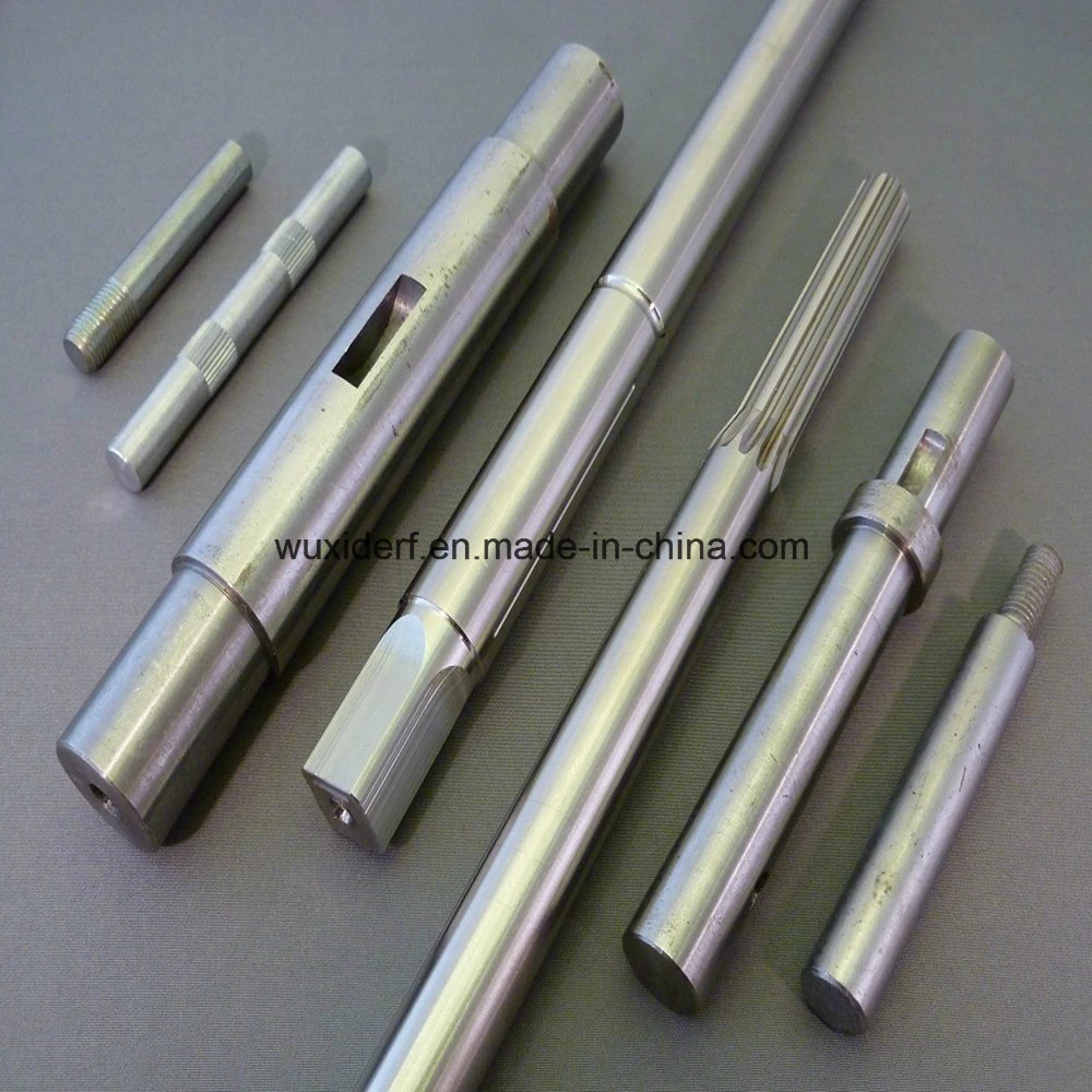 High Volume Tight Tolerance Screw Machining Turned Carbon Steel Shaft