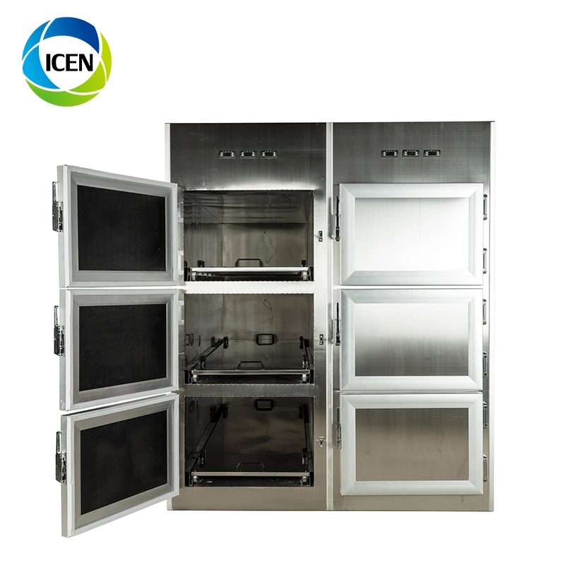 in-U018 Medical Funeral Products Corpse Fridge Mortuary Freezer Refrigerator for Morgue Storage